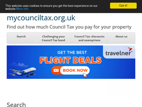 'mycounciltax.org.uk' screenshot