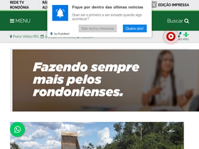 'diariodaamazonia.com.br' screenshot