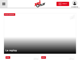 'nrj-play.fr' screenshot