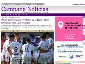 'campananoticias.com' screenshot