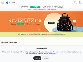 'gocase.com' screenshot