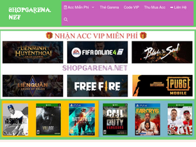 'shopgarena.net' screenshot