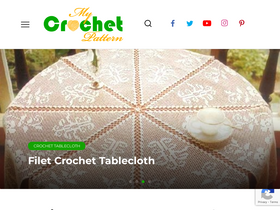 'mycrochetpattern.com' screenshot