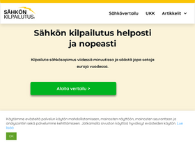'sahkon-kilpailutus.fi' screenshot