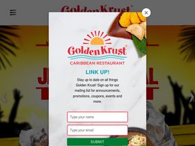 'goldenkrust.com' screenshot