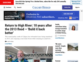 'calgaryherald.com' screenshot