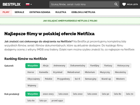 'bestflix.pl' screenshot