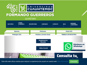 'ucq.edu.mx' screenshot