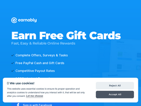 'earnably.com' screenshot