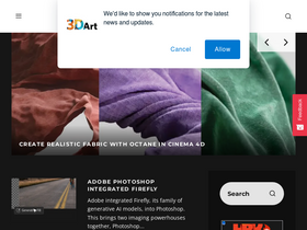 '3dart.it' screenshot