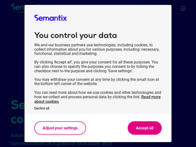 'semantix.com' screenshot