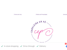'cabeleiraempe.com.br' screenshot