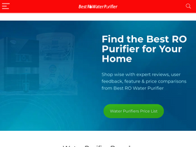 'bestrowaterpurifier.in' screenshot