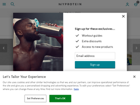 'myprotein.com.sg' screenshot