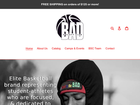 Badsocietyclub homepage screenshot