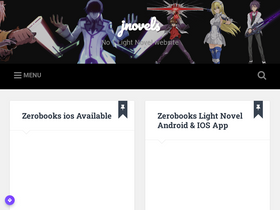 'jnovels.com' screenshot