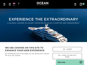 'oceanindependence.com' screenshot