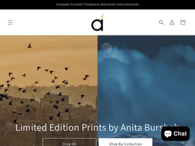anitabursheh.com homepage screenshot