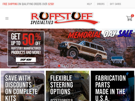 'ruffstuffspecialties.com' screenshot