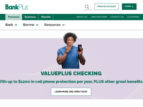 'bankplus.net' screenshot