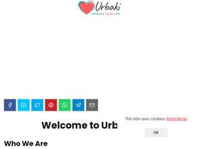 'urbaki.com' screenshot
