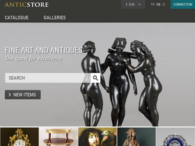 'anticstore.art' screenshot
