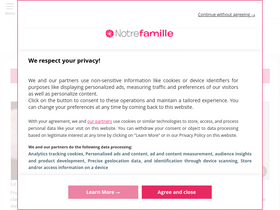 'prenoms.com' screenshot