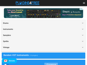 'plugins4free.com' screenshot