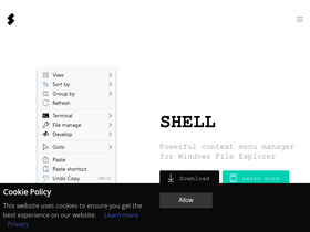 'nilesoft.org' screenshot