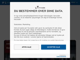 'superliga.dk' screenshot