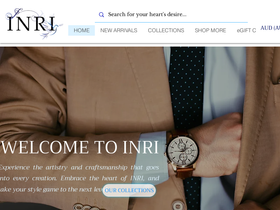 inri.com.au homepage screenshot