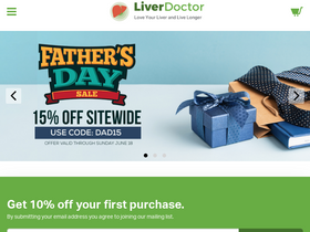 'liverdoctor.com' screenshot