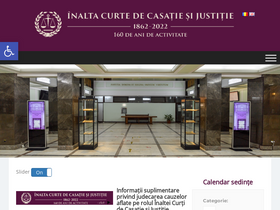 'iccj.ro' screenshot