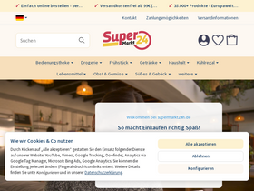'supermarkt24h.de' screenshot