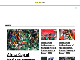 'extratime.media' screenshot