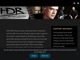 hevydevyrecords.com