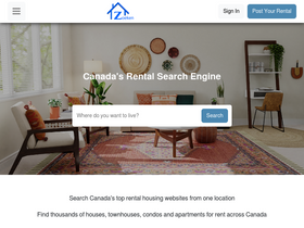 'zoeken.ca' screenshot