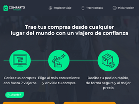'compartomimaleta.com' screenshot