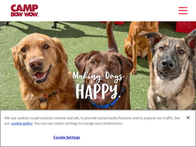 'campbowwow.com' screenshot