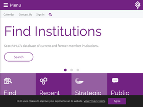 'hlcommission.org' screenshot
