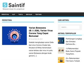 'saintif.com' screenshot