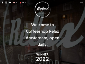 'coffeeshop-relax.nl' screenshot