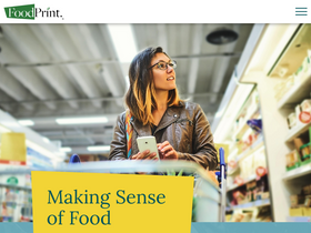 'foodprint.org' screenshot