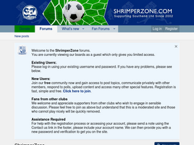 'shrimperzone.com' screenshot