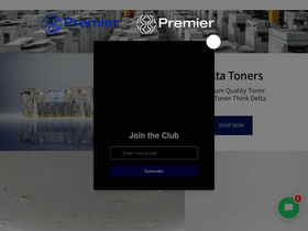 Premier Traders homepage screenshot