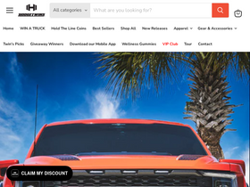 'officialhodgetwins.com' screenshot