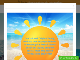 'delphinhotel.com' screenshot