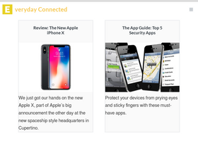 'everydayconnected.com' screenshot