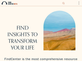 'findcenter.com' screenshot