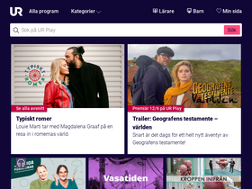 'urplay.se' screenshot